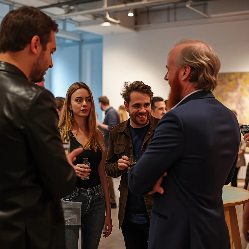 Evento de networking de diseño